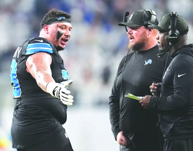 Lions search for answers on O-line